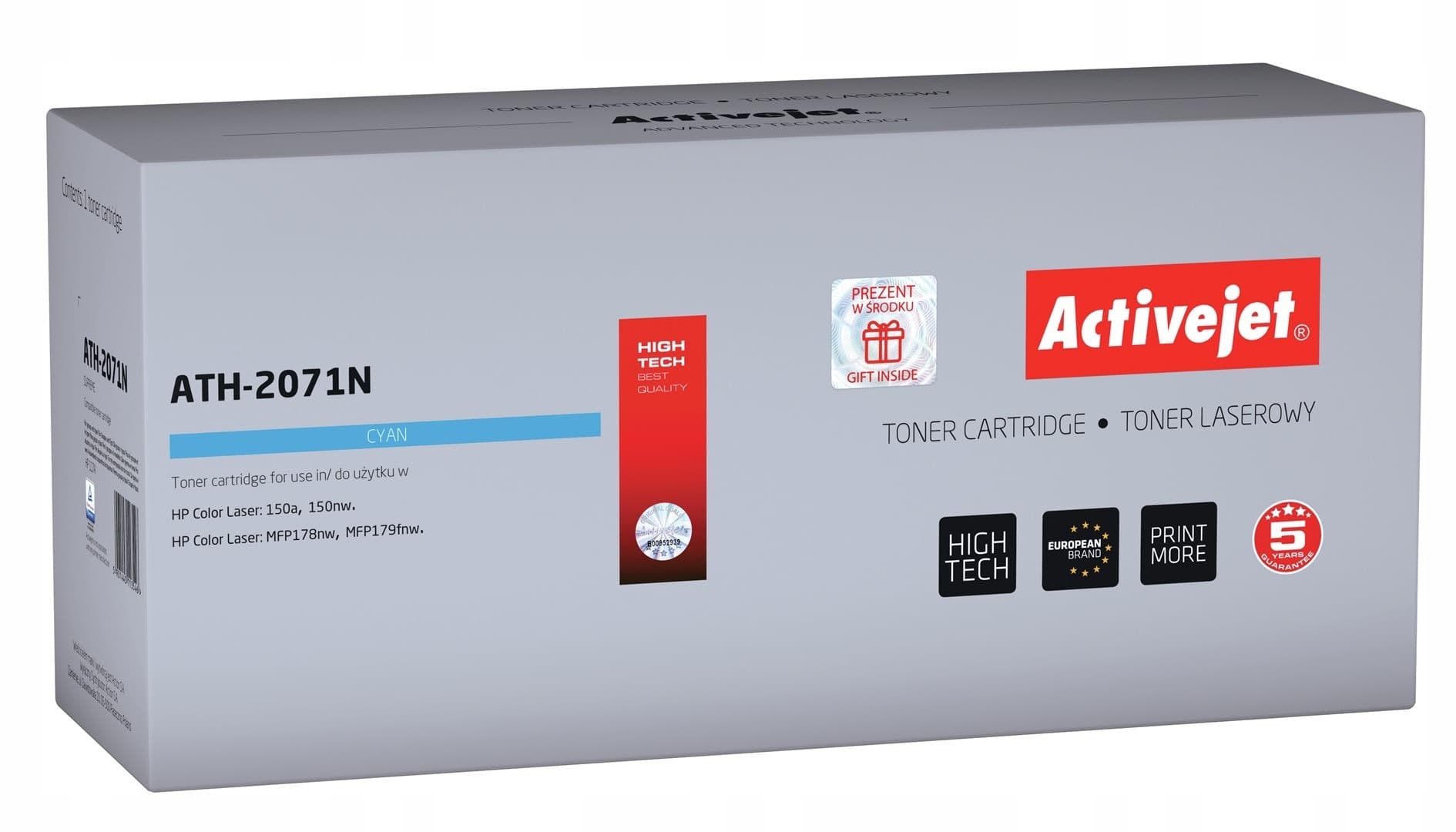 Activejet Toner Zamiennik HP 117A niebieski 700 stron