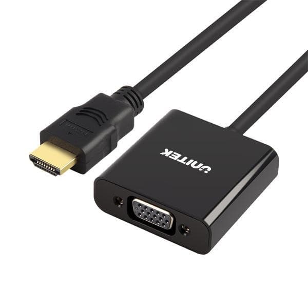 Adapter HDMI do VGA Wyjście Audio Unitek