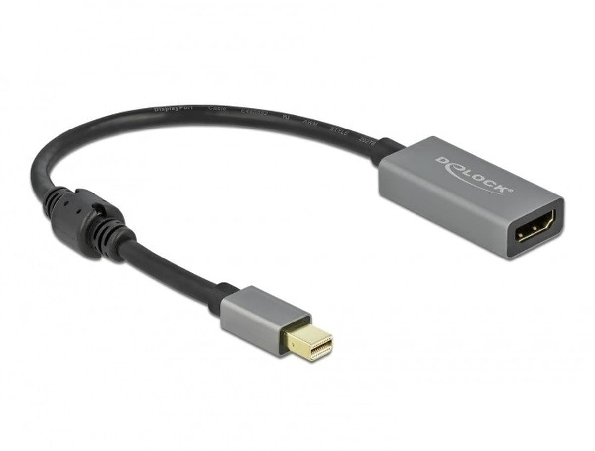Adapter kablowy DeLOCK Mini DisplayPort na HDMI 0,2 m