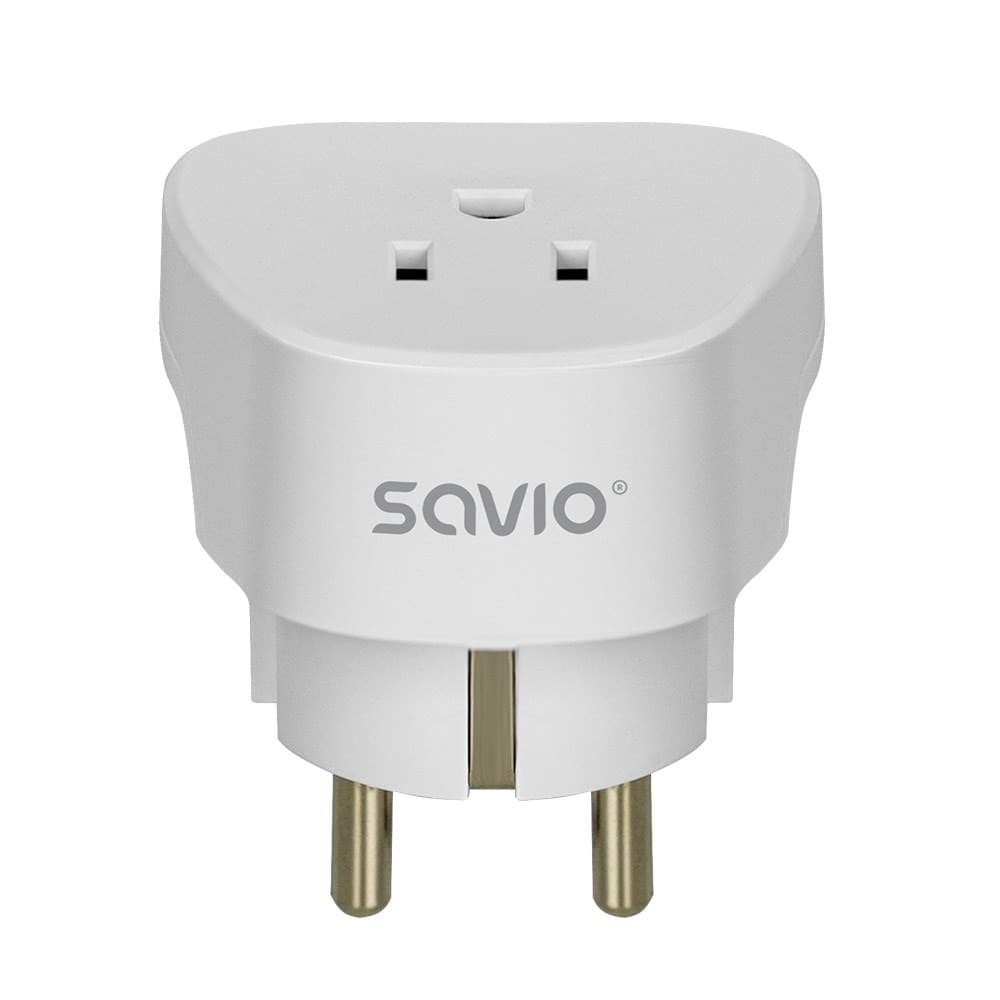 Adapter Podróżny US - EU Savio