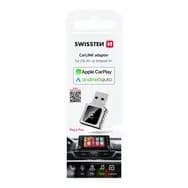 Adapter Swissten CarLink Bluetooth USB-A/C do Apple CarPlay/Android Auto