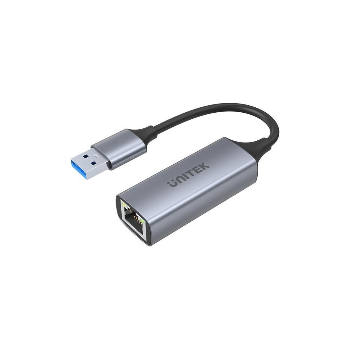 Adapter USB-A 3.1 Gen 1 do RJ45 1 Gbps Unitek U1309A szary