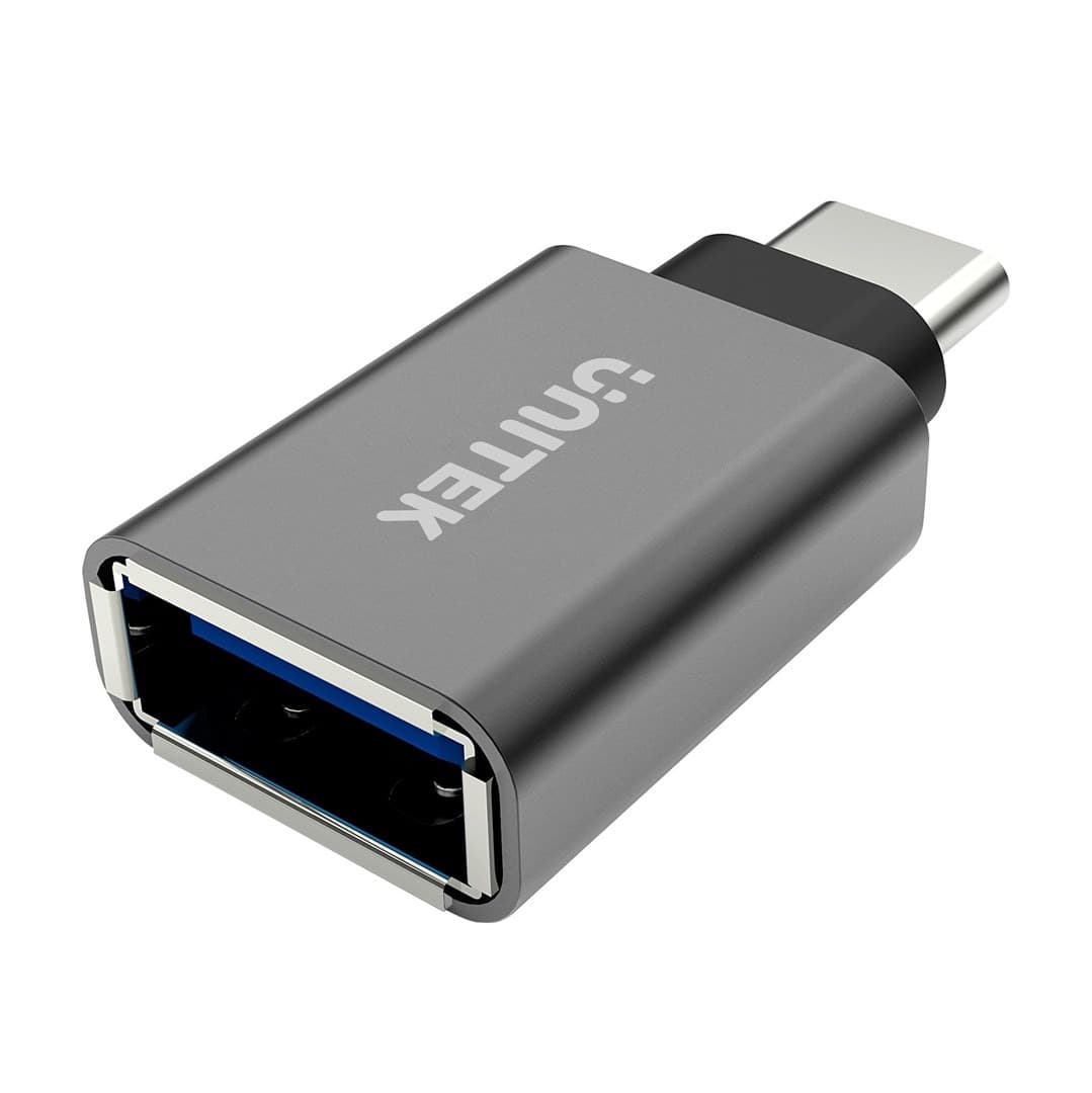 Adapter USB-C do USB-A Żeński Aluminiowy Unitek