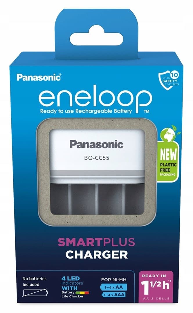 Ładowarka do akumulatorów Ni-MH Panasonic Eneloop