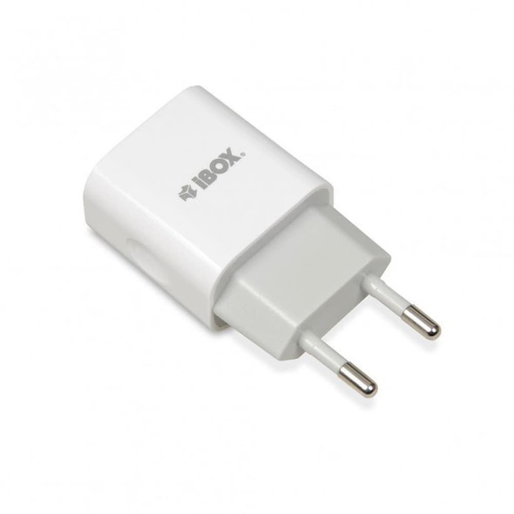 Ładowarka sieciowa 1A z USB biała