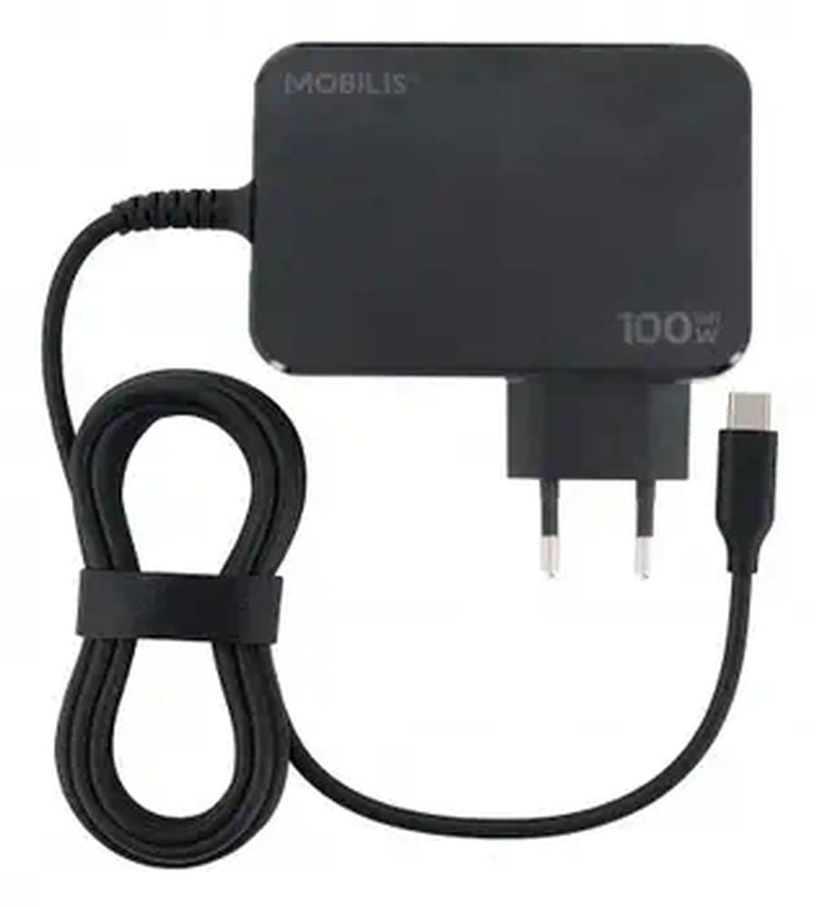 Ładowarka sieciowa Mobilis Energia 100W USB-C z kablem 1,8m