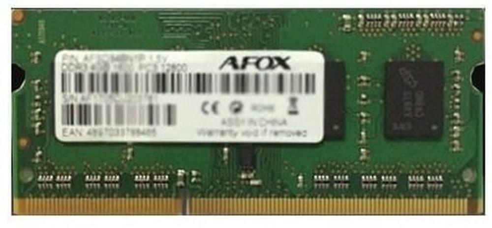 AFOX Pamięć RAM SO-DIMM DDR3 8 GB 1600 MHz 1,35 V