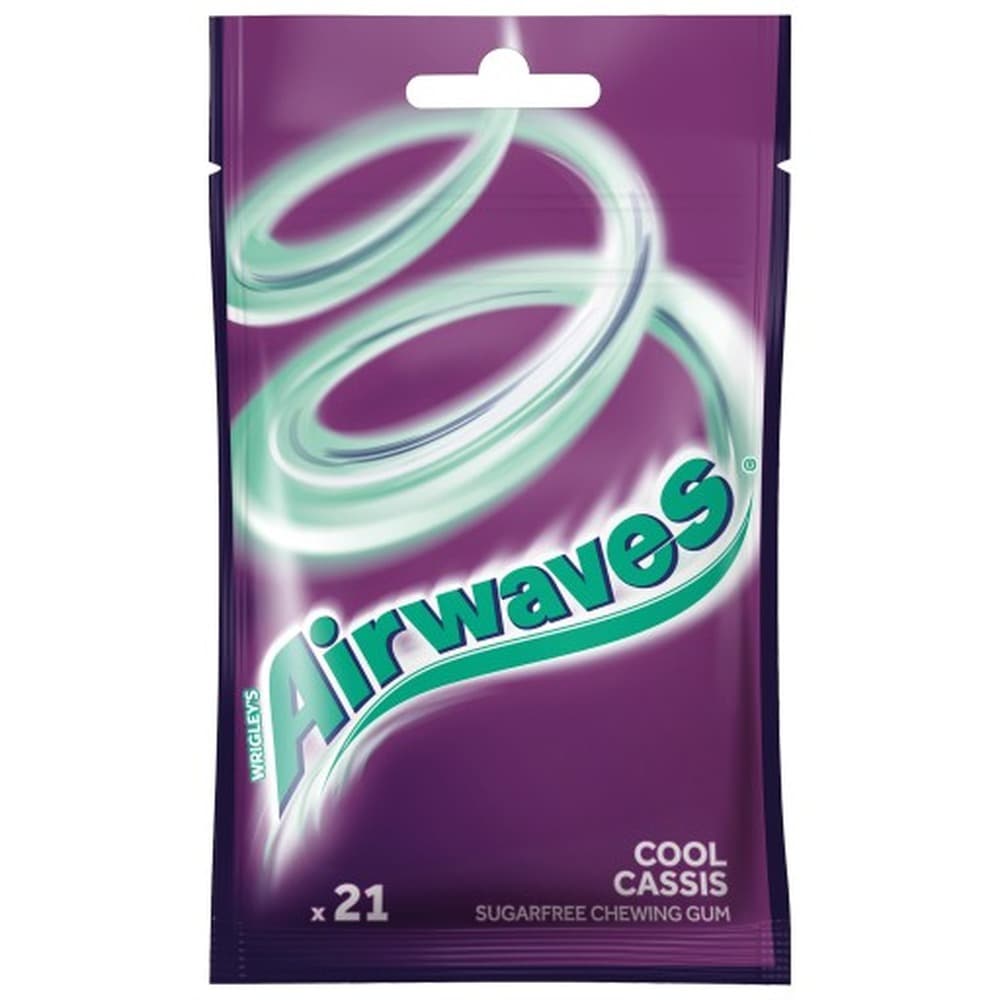 Airwaves Cool Cassis guma do żucia bez cukru 21 sztuk