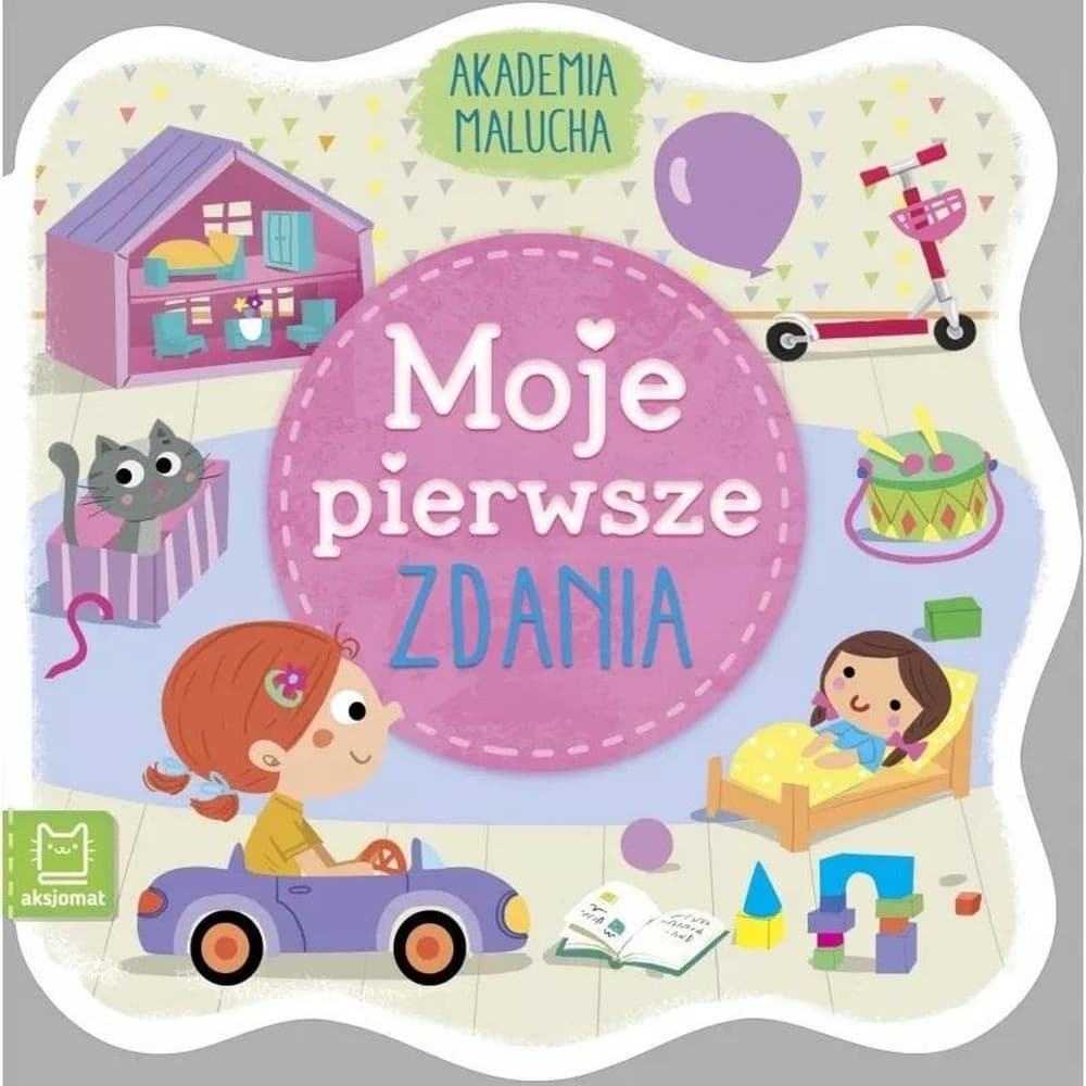 Akademia malucha Moje pierwsze zdania - książeczka edukacyjna