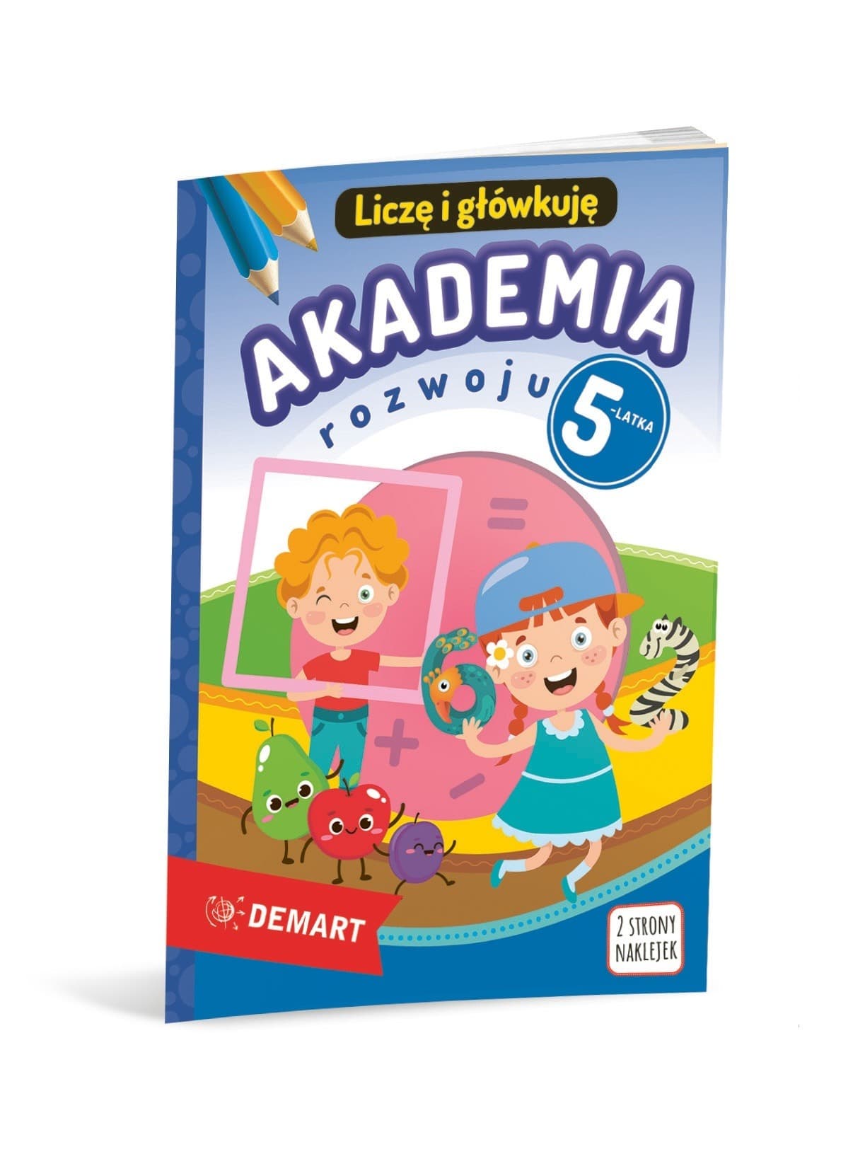 Akademia Rozwoju 5-latka Liczę i główkuję Ćwiczenia i łamigłówki