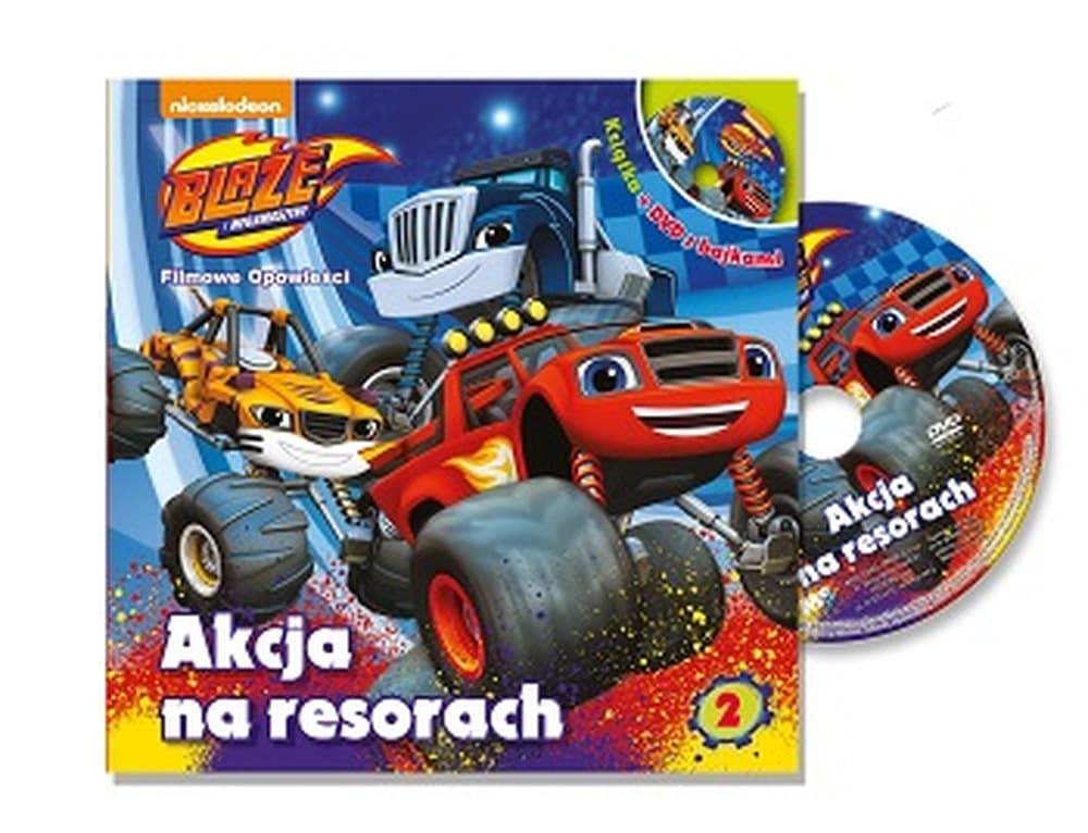 Blaze i Megamaszyny Akcja na Resorach DVD