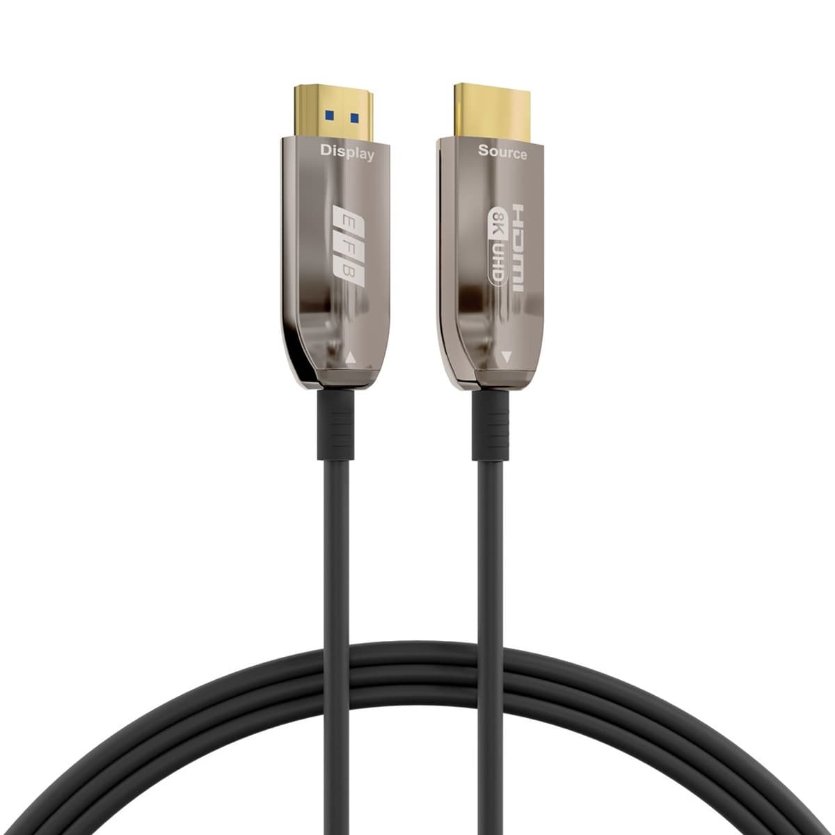 Aktywny kabel światłowodowy HDMI EFB AOC 8K60Hz 48 Gbit/s 30m czarny
