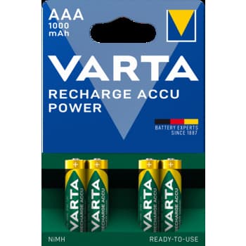 Akumulatorki Varta Ready2Use AAA 1000mAh Ni-MH 4 sztuki