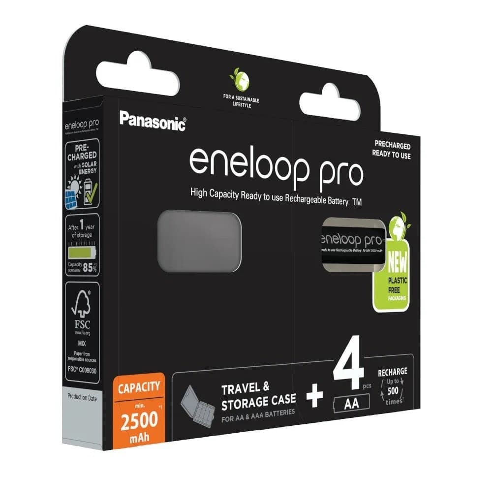 Panasonic Akumulatory Eneloop Pro AA 2500mAh 4 szt.