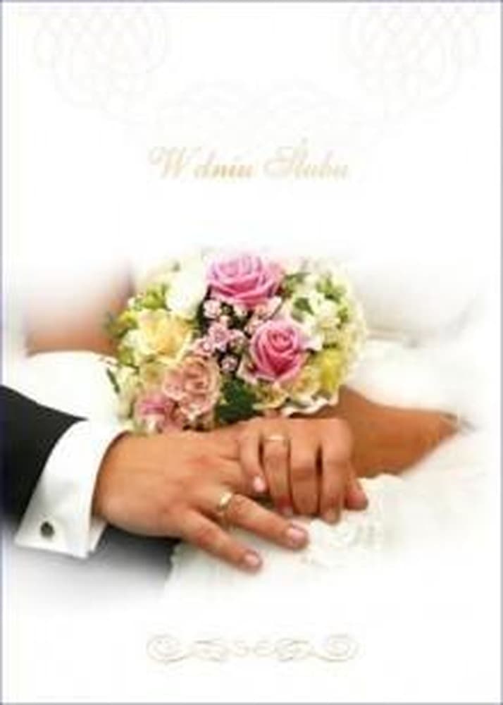 Album - Pamiątka ślubna z miejscem na wpisy i zdjęcia