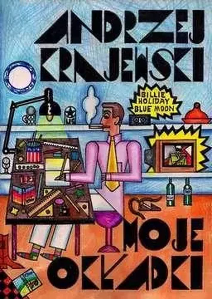 Album z okładkami książek i czasopism Andrzej Krajewski