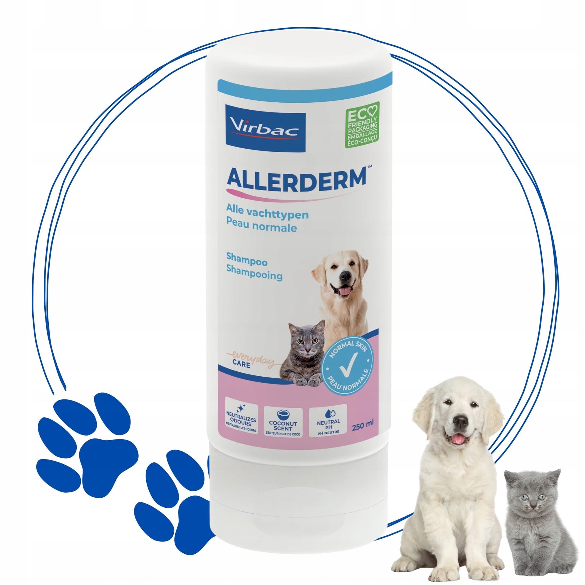 ALLERDERM NORMAL Szampon dla psów i kotów 250ml