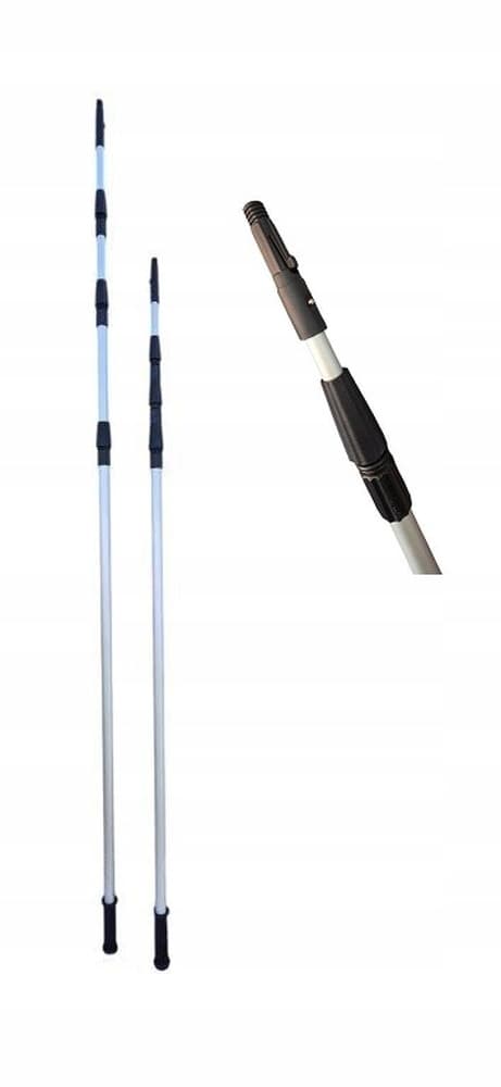 Aluminiowy kij teleskopowy do nordic walking 2 x 1,25 m