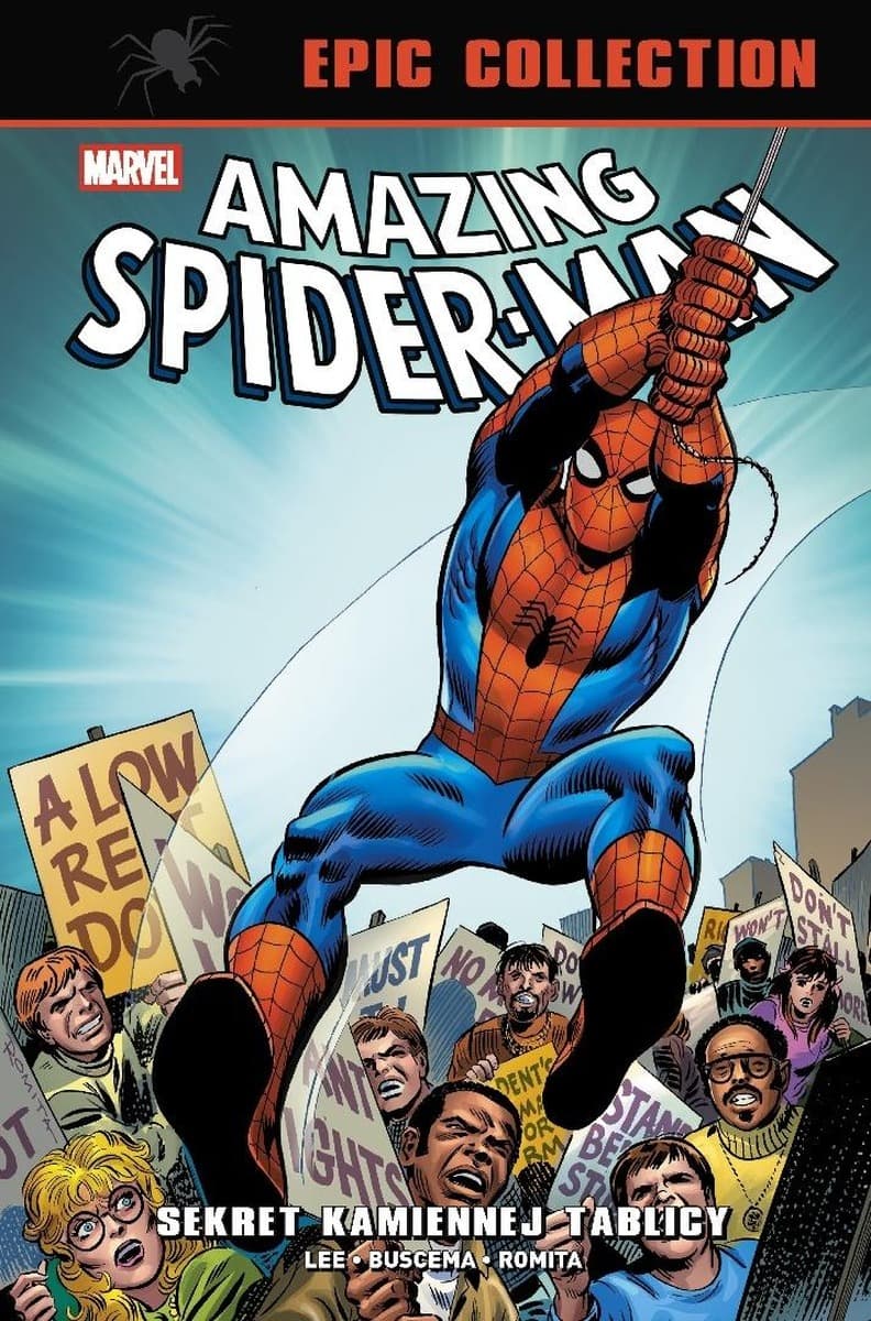 Amazing Spider-Man Epic Collection Sekret Kamiennej Tablicy 464 strony