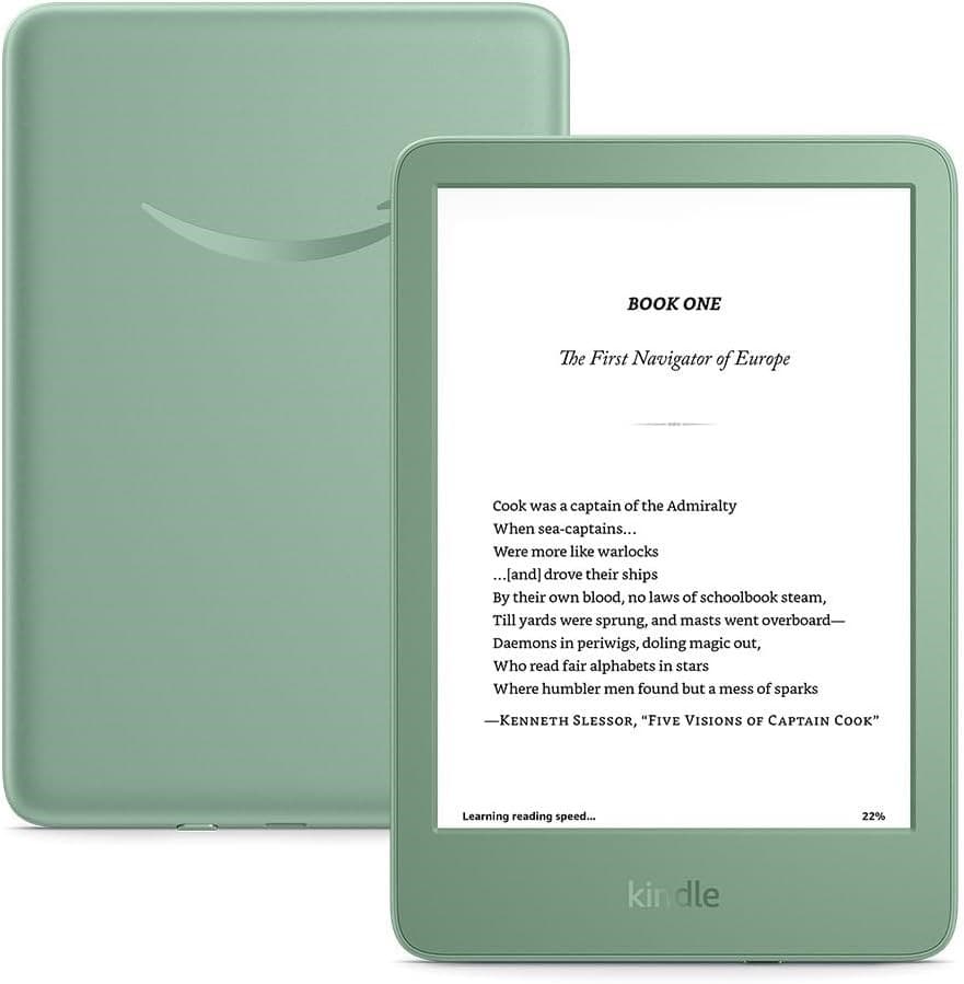 Czytnik e-booków Amazon Kindle 16GB bez reklam Matcha