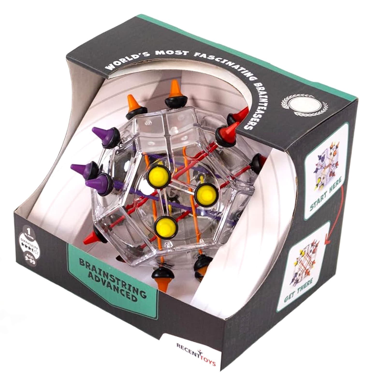 Łamigłówka Brainstring Advanced Recent Toys poziom 3,5 z 5