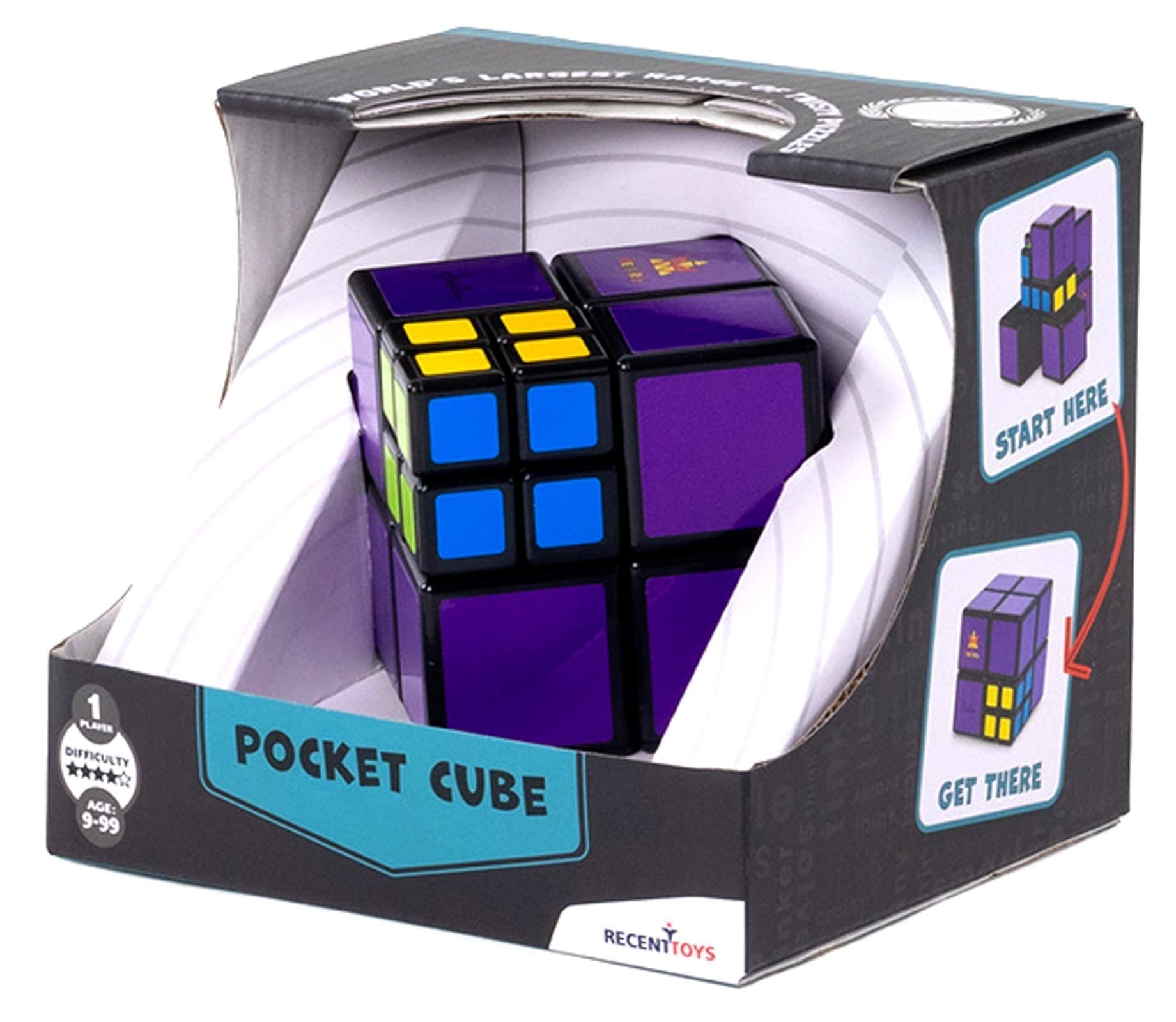 Łamigłówka Pocket Cube Recent Toys poziom 4 z 5