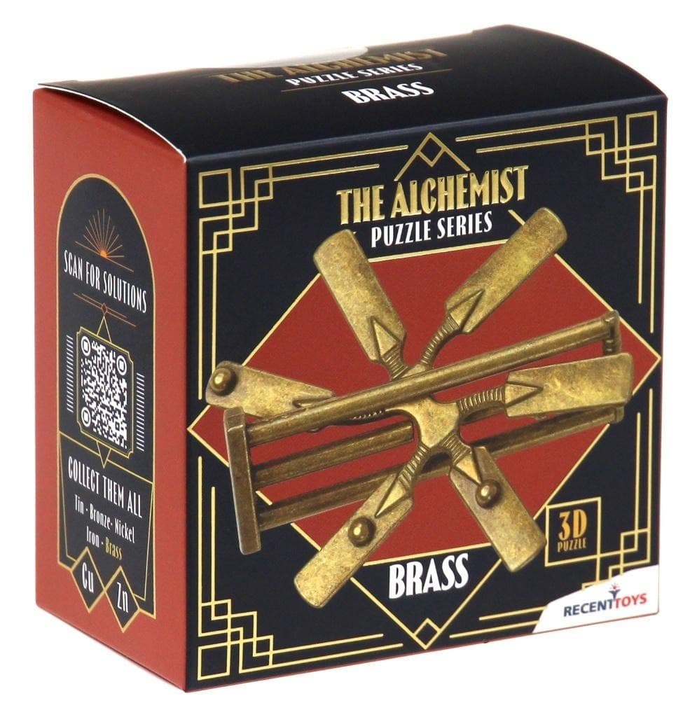 Łamigłówka Recent Toys The Alchemist Brass poziom trudności 3,5/5