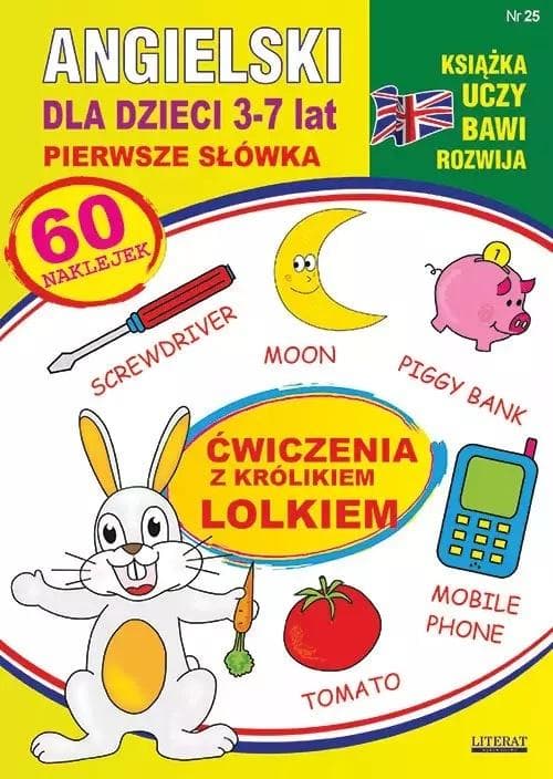 Angielski Pierwsze Słówka dla dzieci 6-8 lat Joanna Bednarska