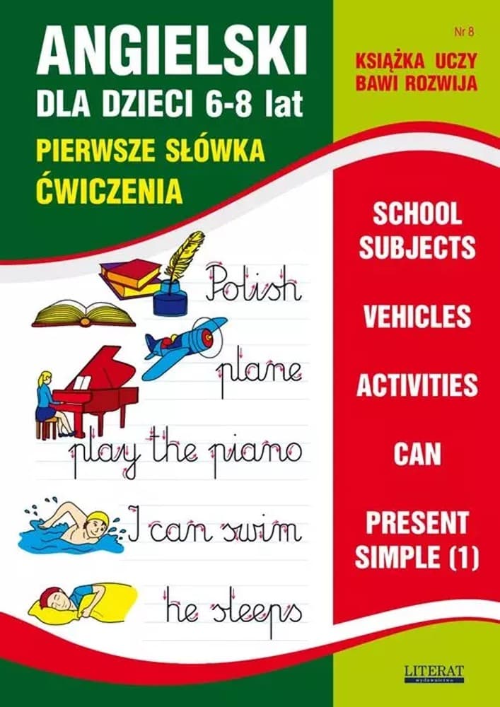 Angielski dla dzieci 6-8 lat - zeszyt ćwiczeń Joanna Bednarska