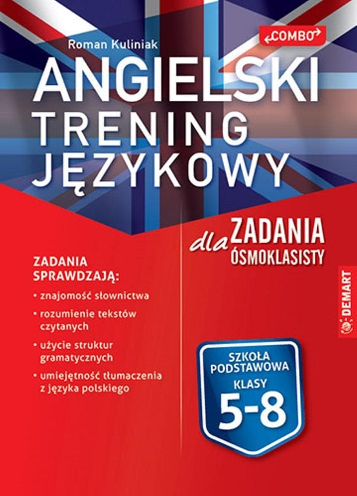 Angielski Trening językowy Zadania dla ósmoklasisty wydanie 2022/2023