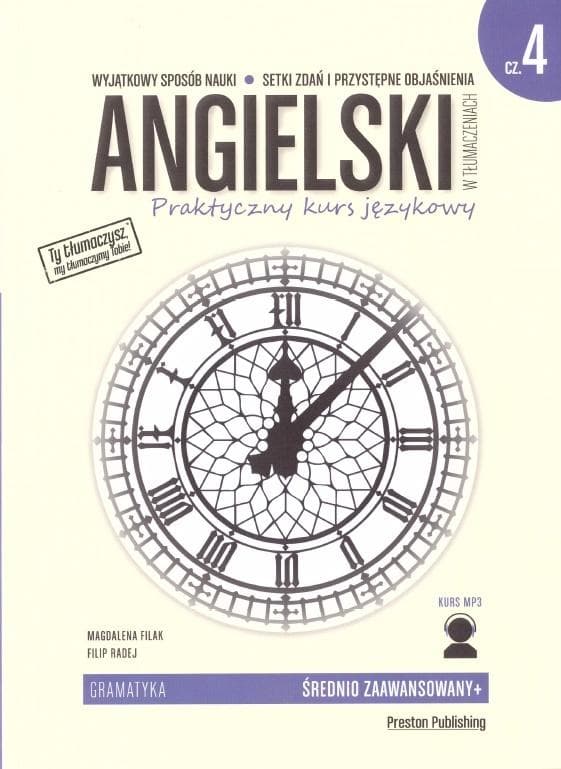 Angielski w tłumaczeniach Gramatyka 4 Poziom B2 + CD wyd. 2019
