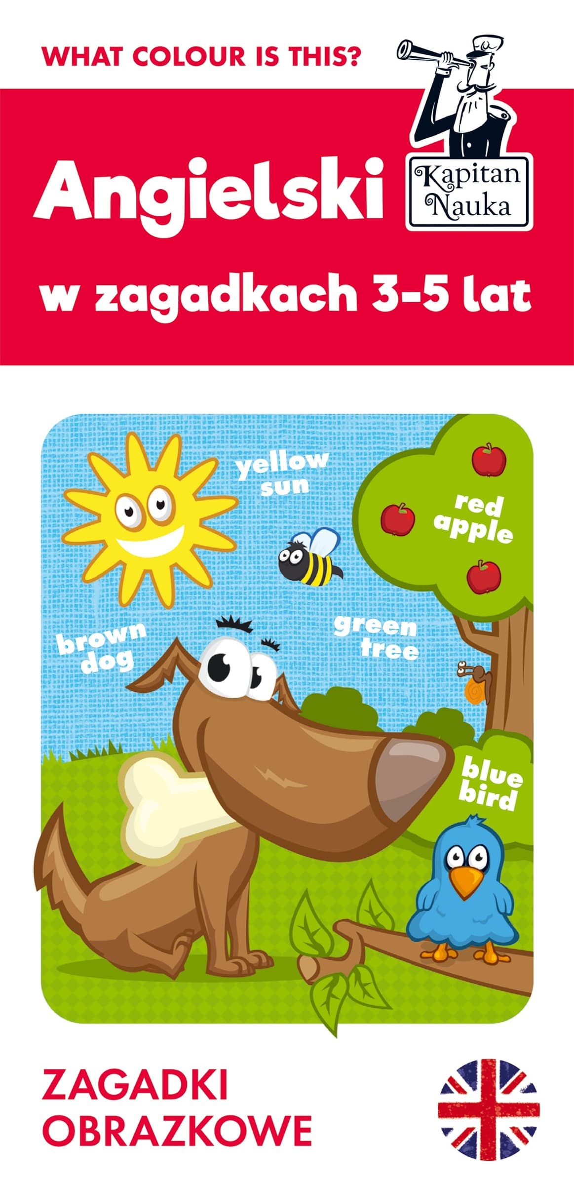 Angielski. Zagadki. Obrazkowe 3-5 lat Kapitan Nauka wydanie 3