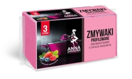 Płyn do mycia naczyń 3-profesjonalny owocowy Anna Zaradna
