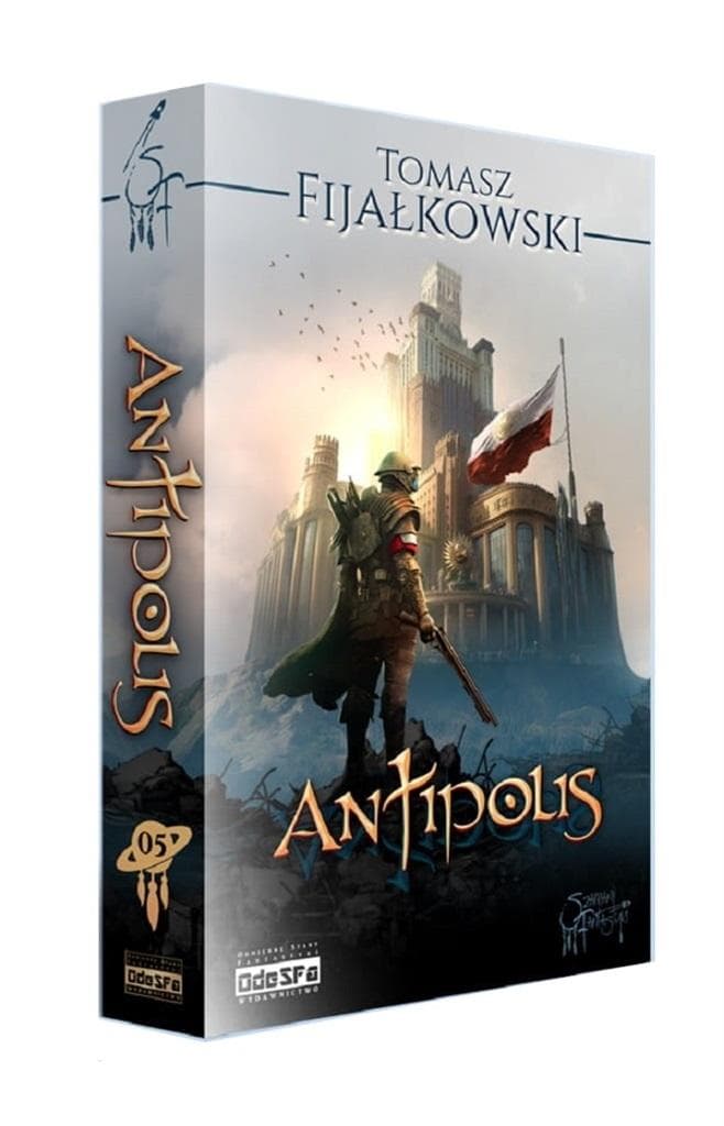 Antipolis - Tomasz Fijałkowski powieść fantasy 354 strony