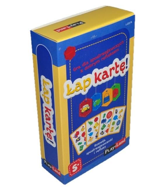 Gra karciana ćwicząca refleks dla 2-10 graczy od 5 lat