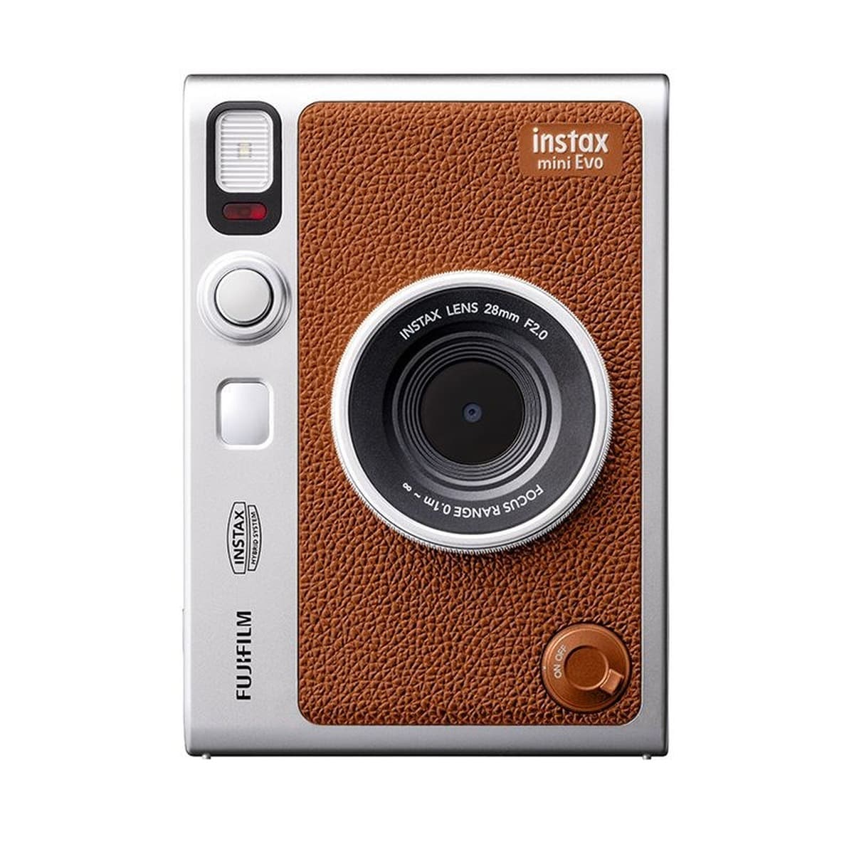 Aparat natychmiastowy Fujifilm Instax Mini Evo, brązowy