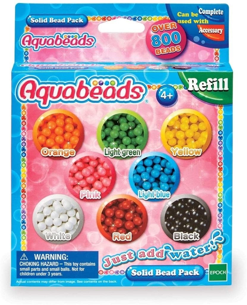 Aquabeads Zestaw Koralików uzupełniający podstawowe kolory