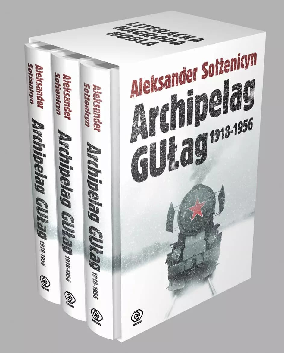 Archipelag GUŁag tomy 1-3 wydanie 2023 Rebis