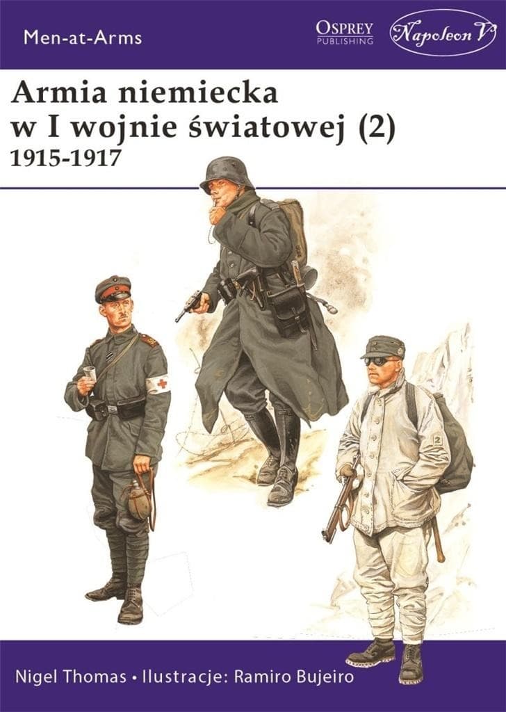 Armia niemiecka w I wojnie światowej 1915-1917 tom 2