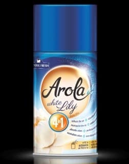 Arola odświeżacz powietrza automatyczny Biała Lilia 250 ml