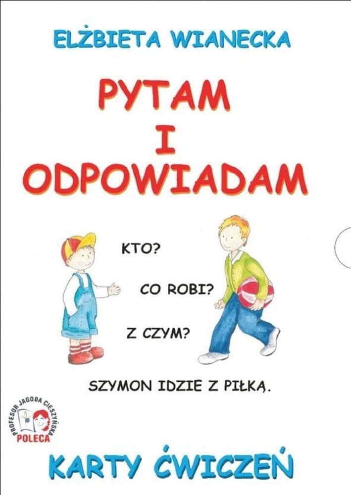 ARSON Ćwiczenia logopedyczne dla dzieci: Pytam i odpowiadam Zaburzenia komunikacji
