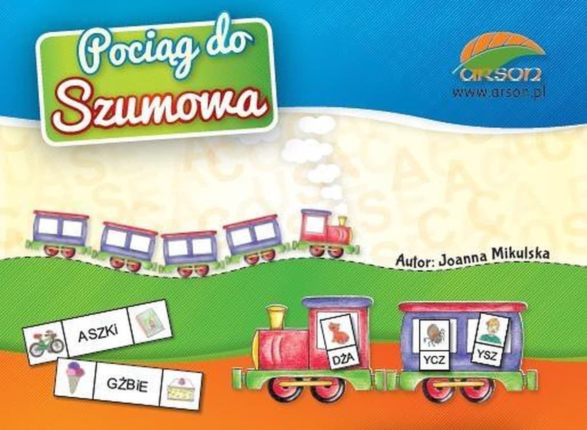 ARSON Pociąg do Szumowa - zestaw do korekcji seplenienia dla dzieci