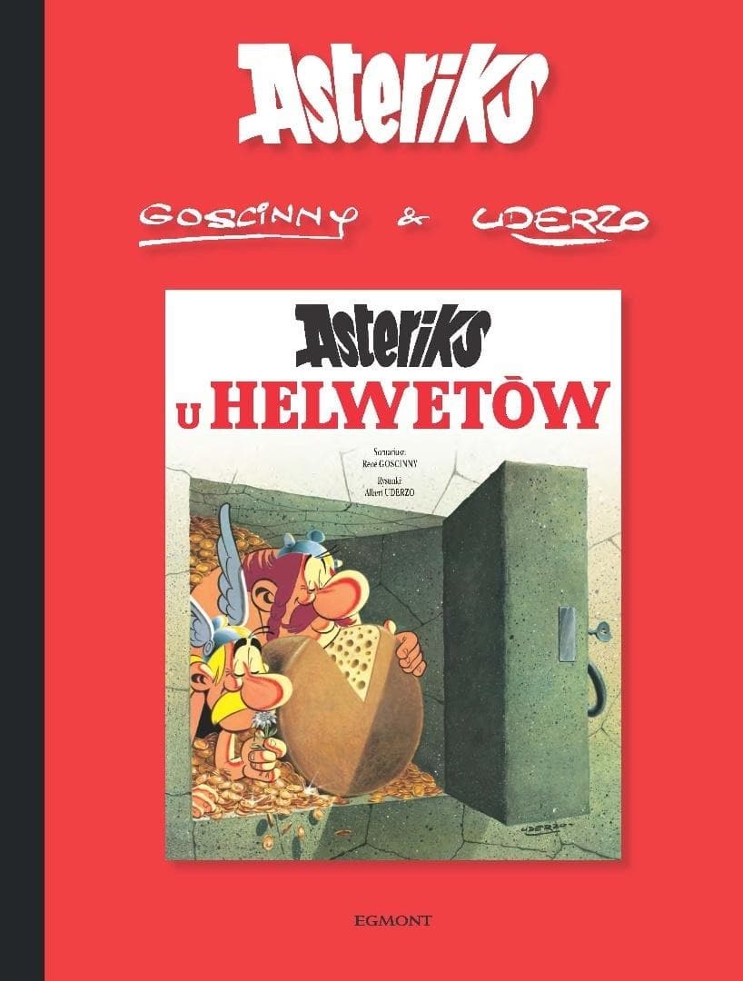 Asteriks i Obeliks Tom Helweci. Asteriks u Helwetów. Komiks Egmont