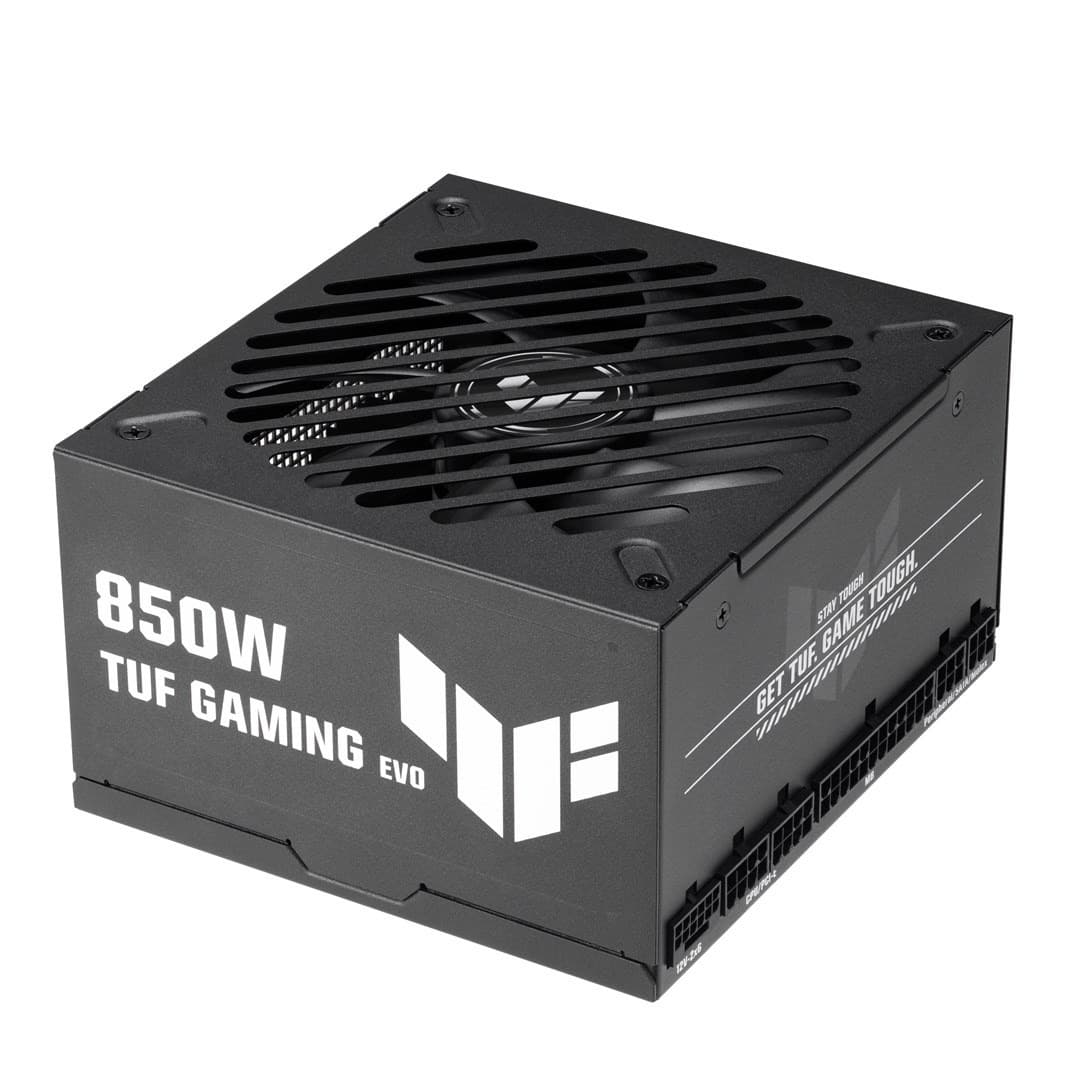 ASUS TUF-GAMING-850G-EVO Zasilacz 850W ATX 3.1 80 PLUS Gold, w pełni modularny, czarny