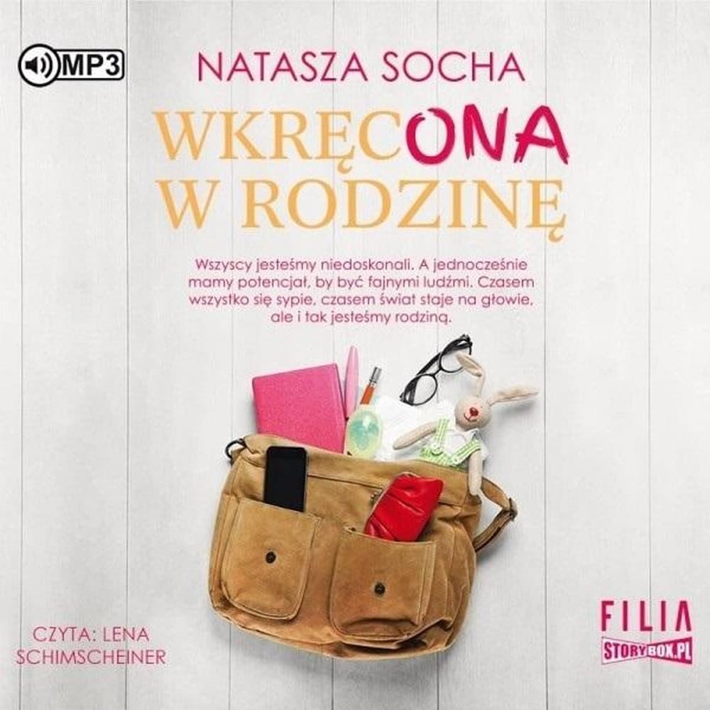 Audiobook Wkręcona w rodzinę - Natasza Socha