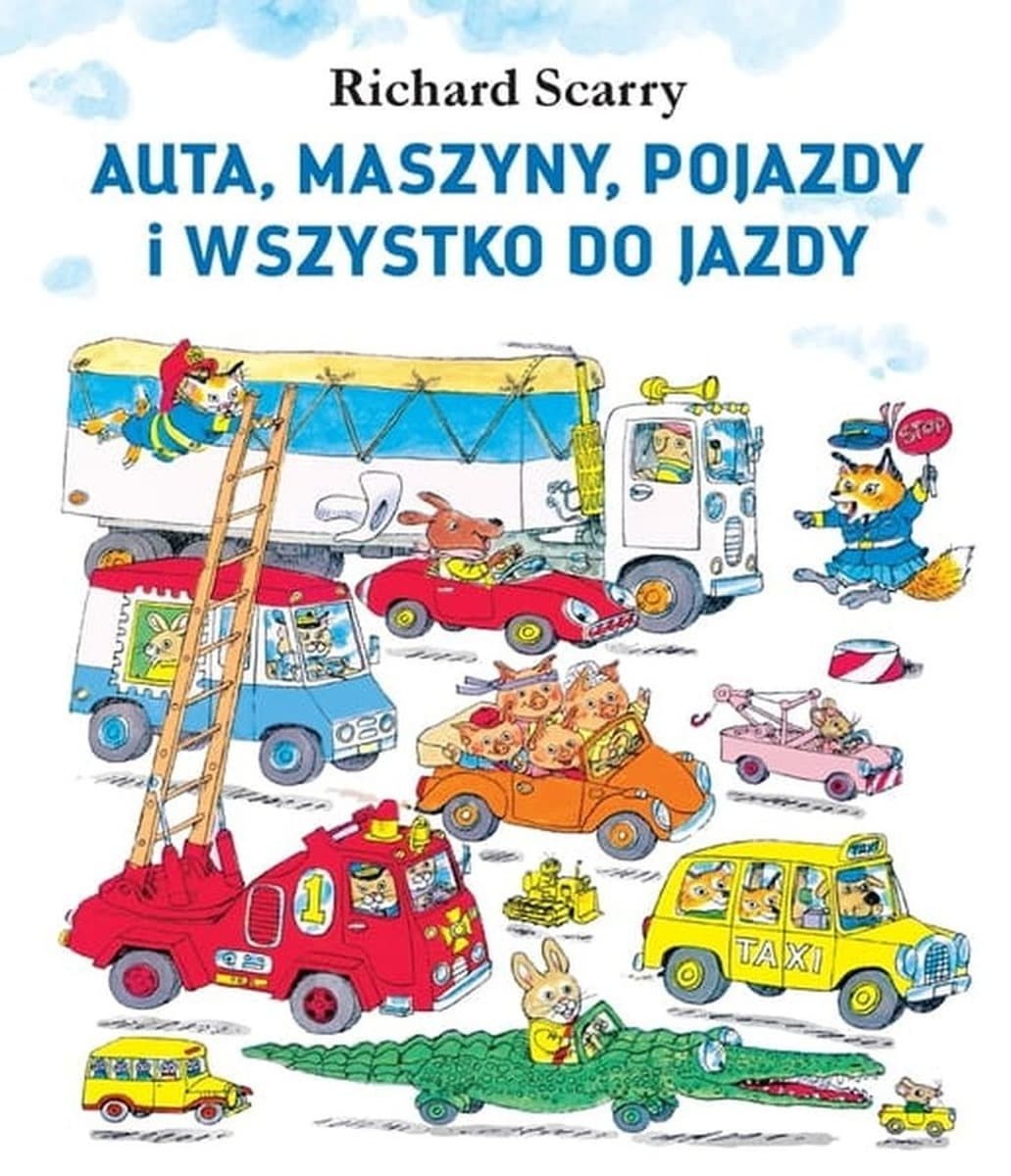 Auta, maszyny, pojazdy i wszystko do jazdy wyd. 2 - Książka dla dzieci