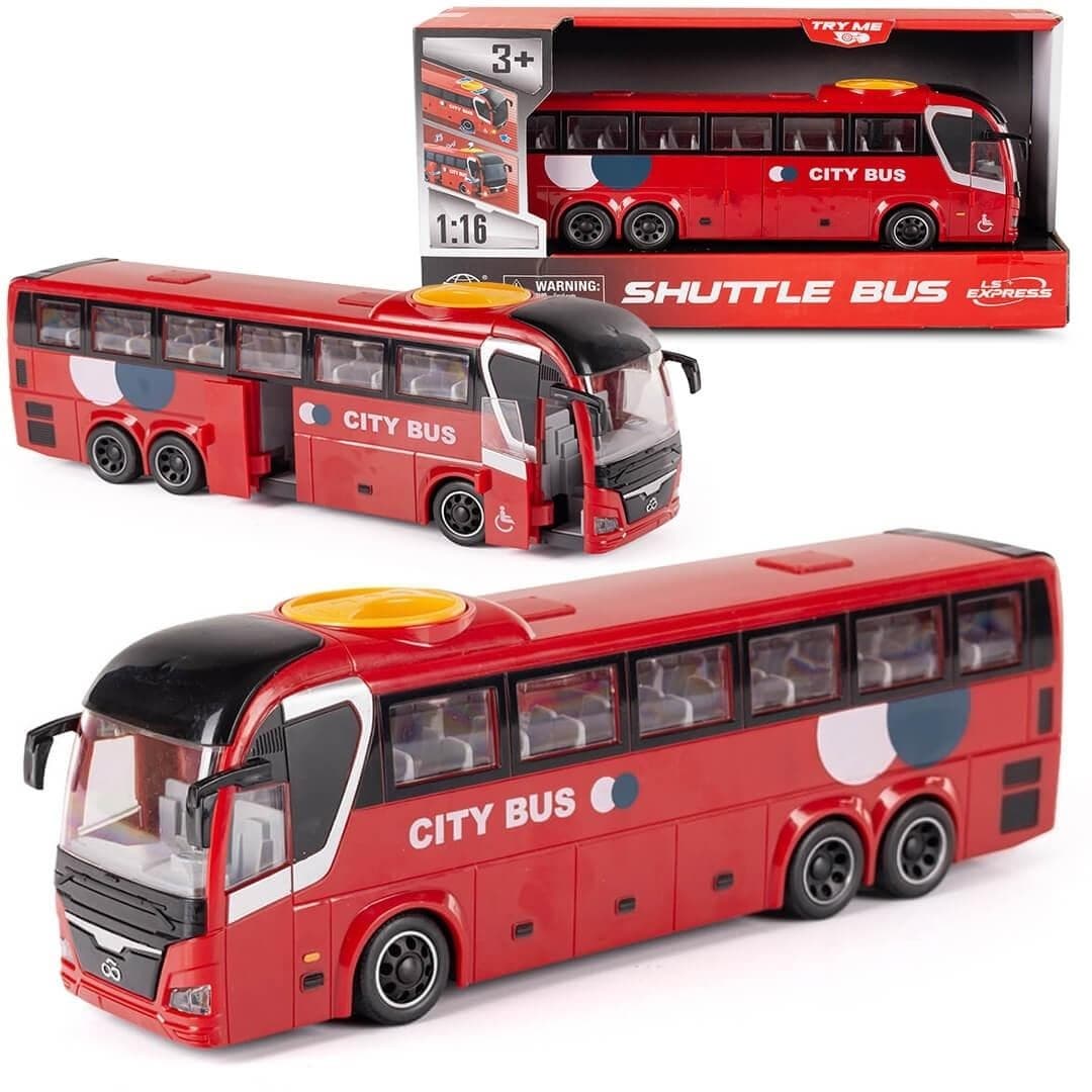 Autobus turystyczny dla dzieci ze światłem i dźwiękiem