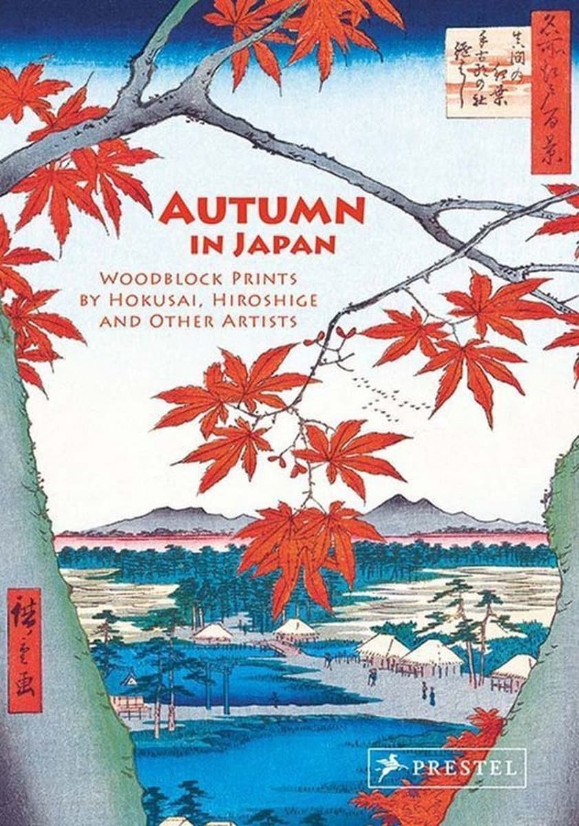 Autumn in Japan. Woodblock Prints by Hokusai, Hiroshige and Other Artists (accordion-fold edition). Wer. angielska