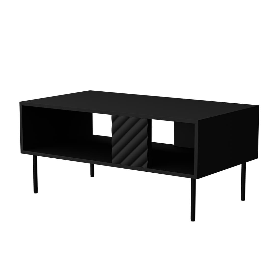 Ława Stolik LUCCA 100 x 55 x 46 cm czarny
