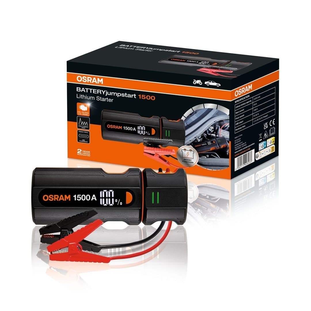 Rozrusznik awaryjny Osram BATTERYjumpstart 1500 12V